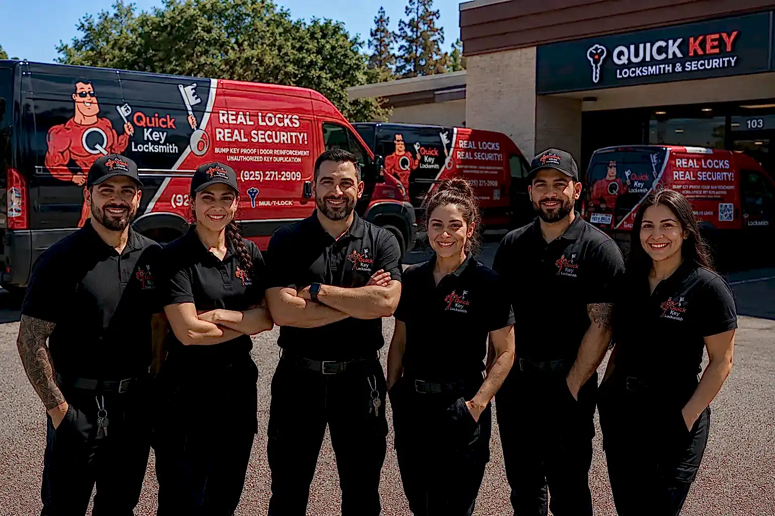 Quick Key team serving Contra Costa County